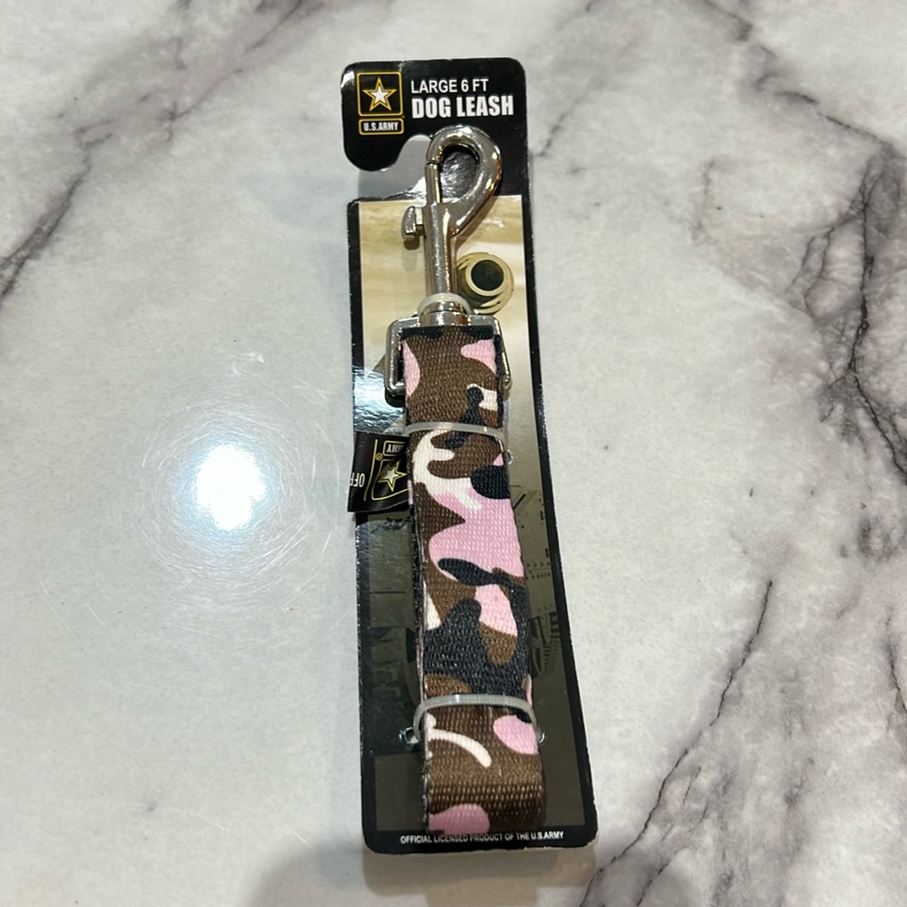 Dog Leash 6 FT Long 1 Inch Wide, Nylon Camouflage Dog Leash Small & Medium Dogs